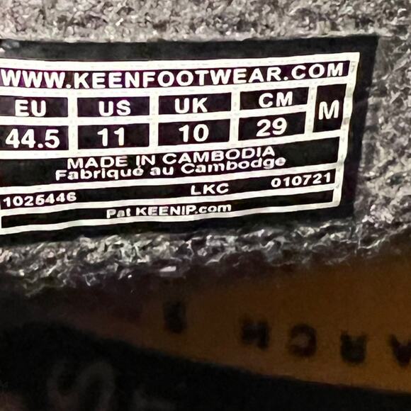 Keen Uneek Snk Chukka Waterproof Boots Mens Size 11 - Picture 13 of 14